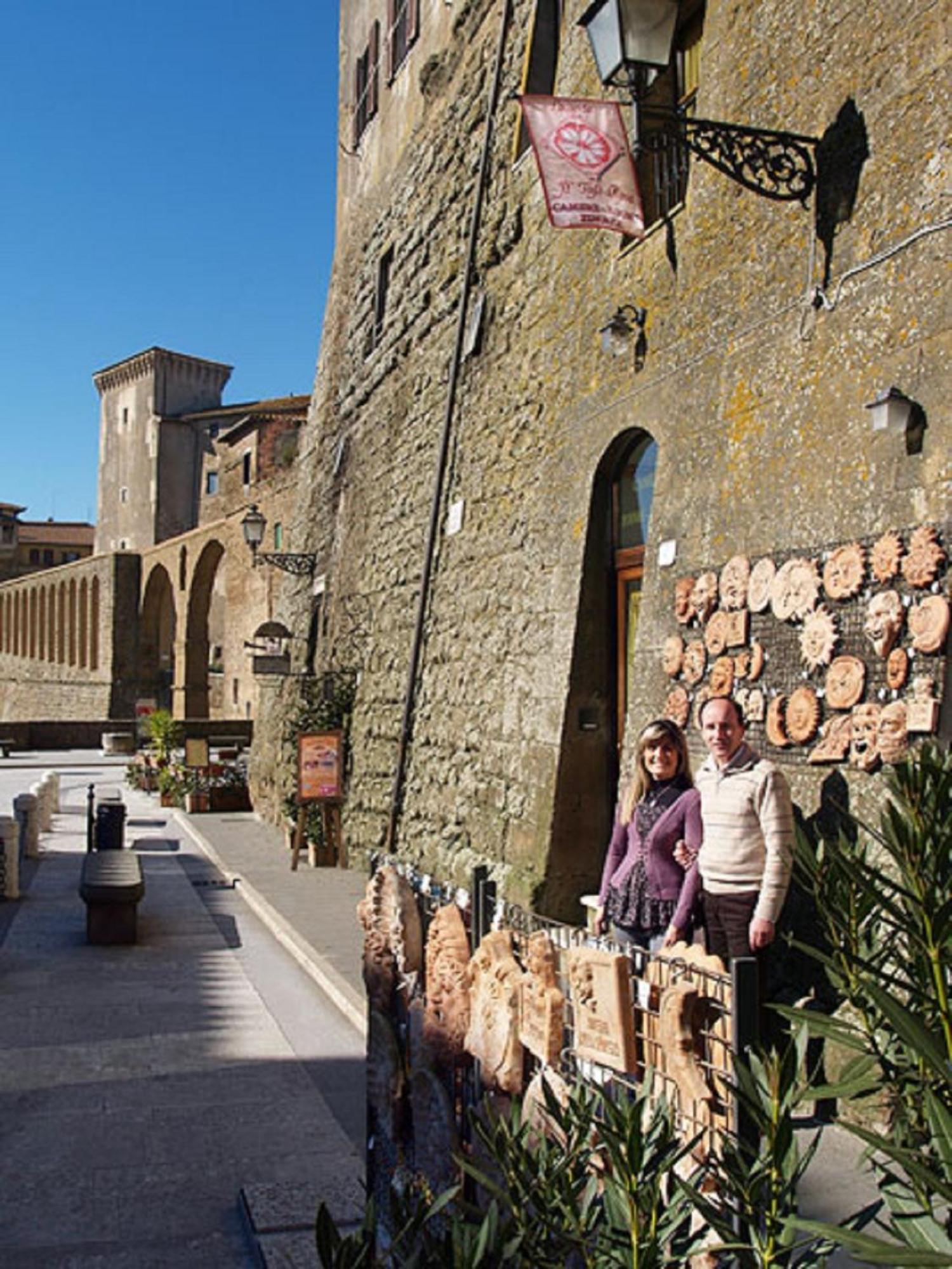 B&B Locanda Il Tufo Rosa Pitigliano Exterior foto