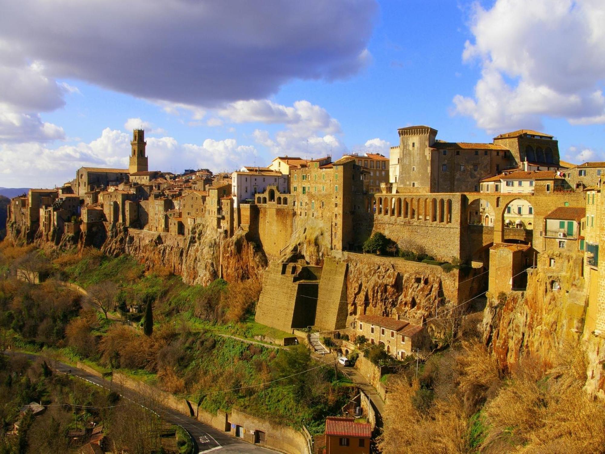 B&B Locanda Il Tufo Rosa Pitigliano Exterior foto